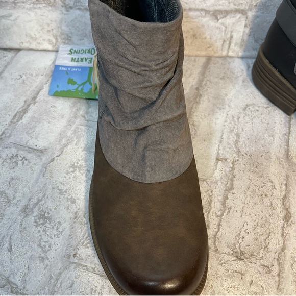 Earth Origins Paige Stone Vintage Ankle Boots Size 8 1/2 NWT - Picture 6 of 11